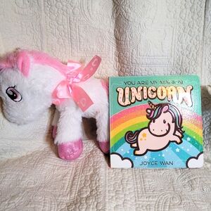Unicorn Plush & Book